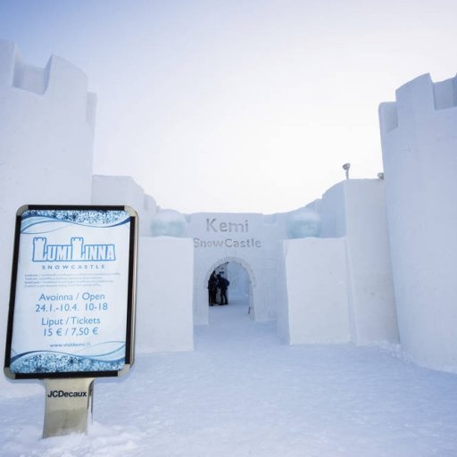 The SnowCastle in Kemi 